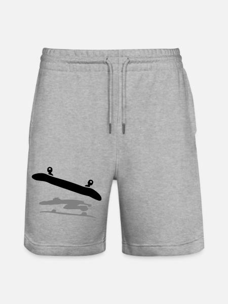 Skateboard - Short de jogging bio TRAINER Stanley/Stella unisexe - gris chiné