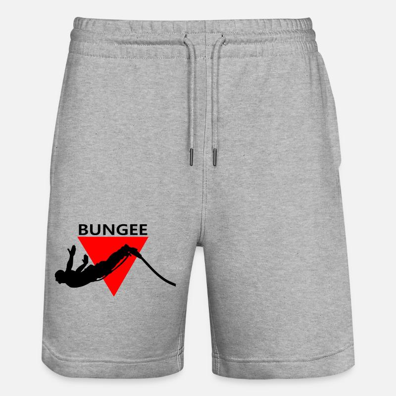 Saut - Short de jogging bio TRAINER Stanley/Stella unisexe - gris chiné