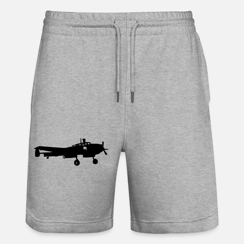 Bf-110 - Short de jogging bio TRAINER Stanley/Stella unisexe - gris chiné