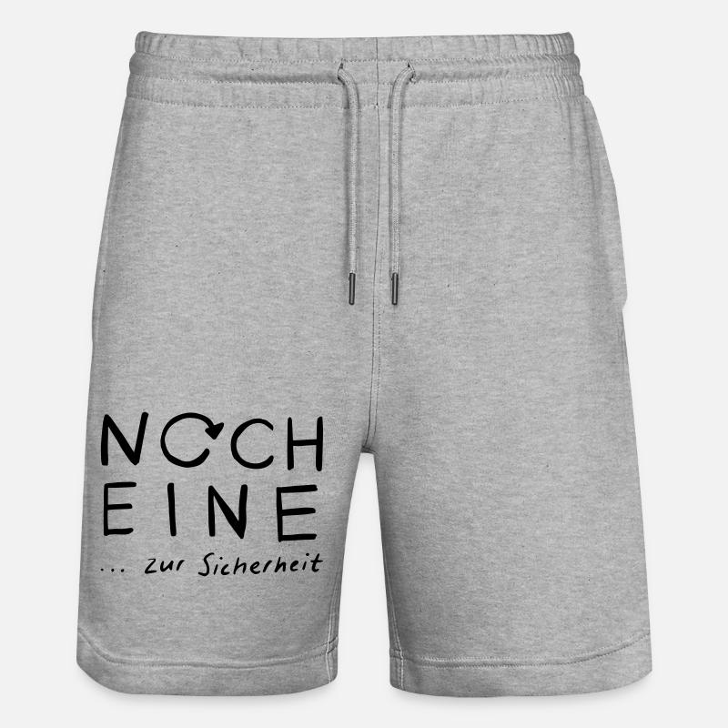 Un autre... Par précaution - Short de jogging bio TRAINER Stanley/Stella unisexe - gris chiné