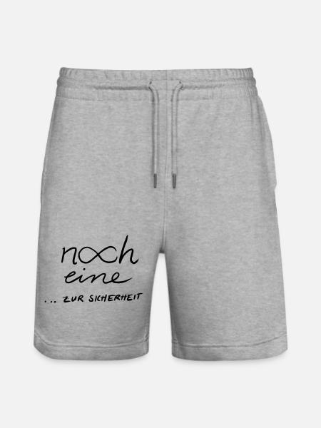 Noch eine...zur Sicherheit 2 - Stanley/Stella Unisex Bio Joggingshorts Trainer - Grau meliert