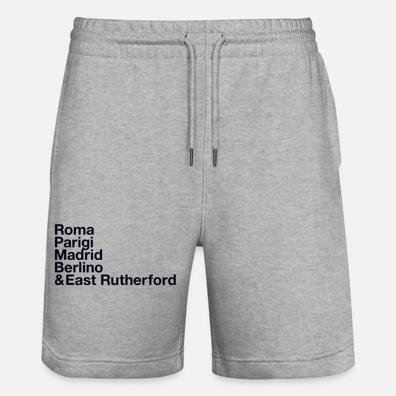 finale - Short de jogging bio TRAINER Stanley/Stella unisexe - gris chiné