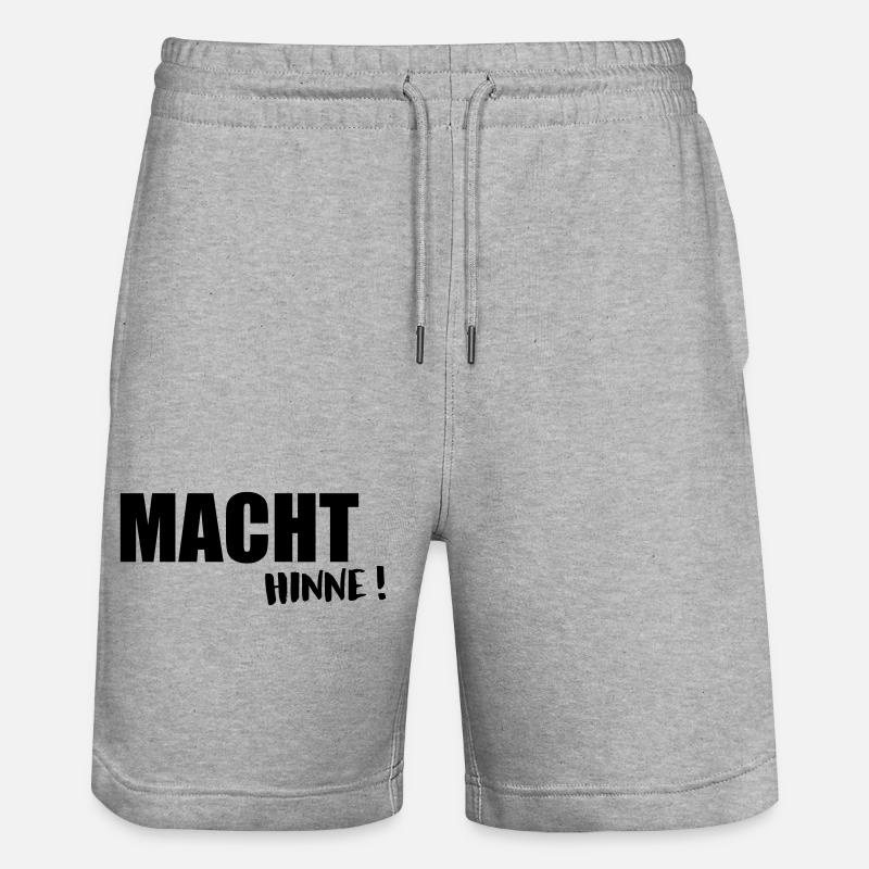 Faites-le - Short de jogging bio TRAINER Stanley/Stella unisexe - gris chiné