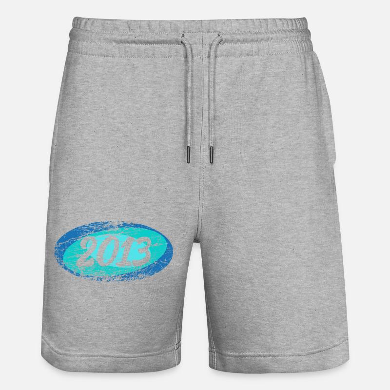 2013 2013 - Short de jogging bio TRAINER Stanley/Stella unisexe - gris chiné