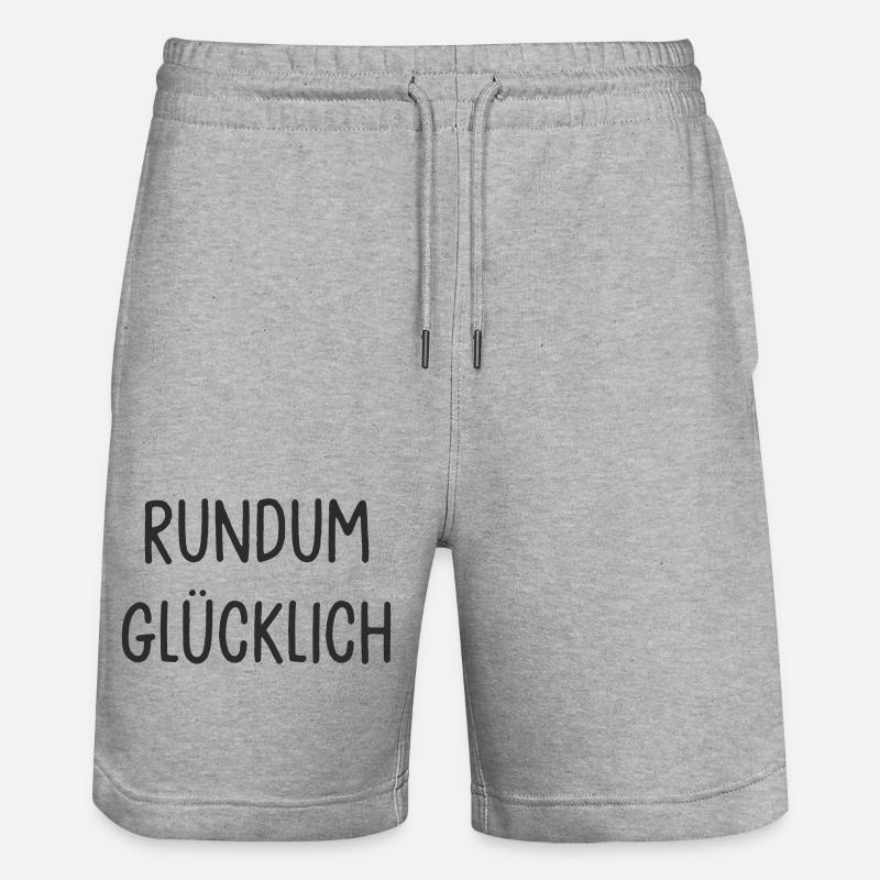 Faute de frappe heureuse en général - Short de jogging bio TRAINER Stanley/Stella unisexe - gris chiné