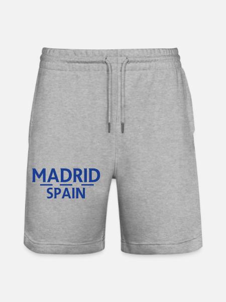 Madrid – Espagne - Short de jogging bio TRAINER Stanley/Stella unisexe - gris chiné