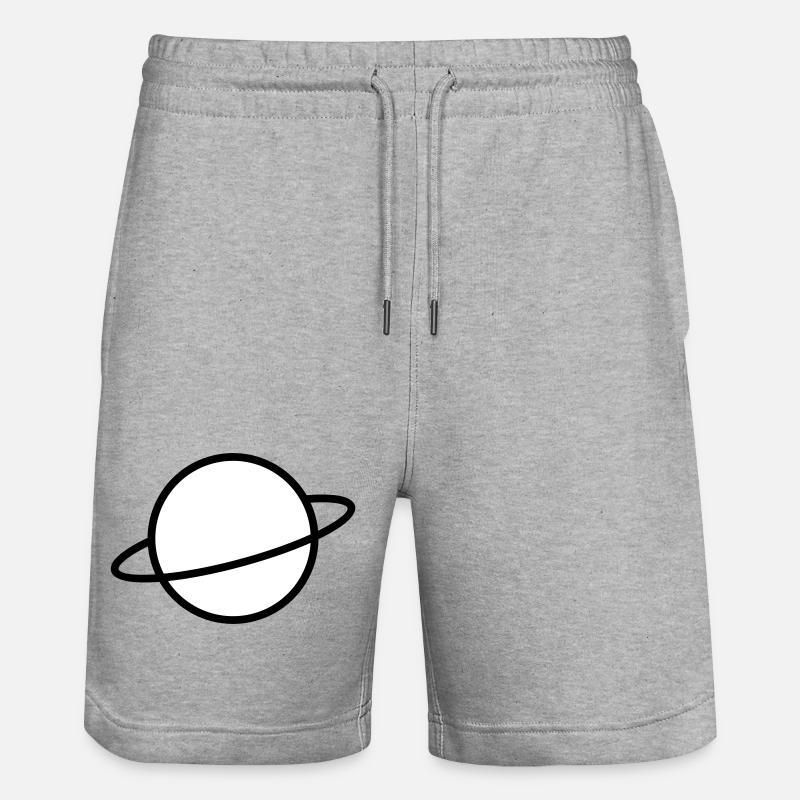 Planète - Short de jogging bio TRAINER Stanley/Stella unisexe - gris chiné