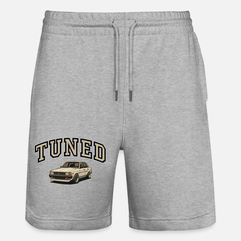 CONNU - Short de jogging bio TRAINER Stanley/Stella unisexe - gris chiné