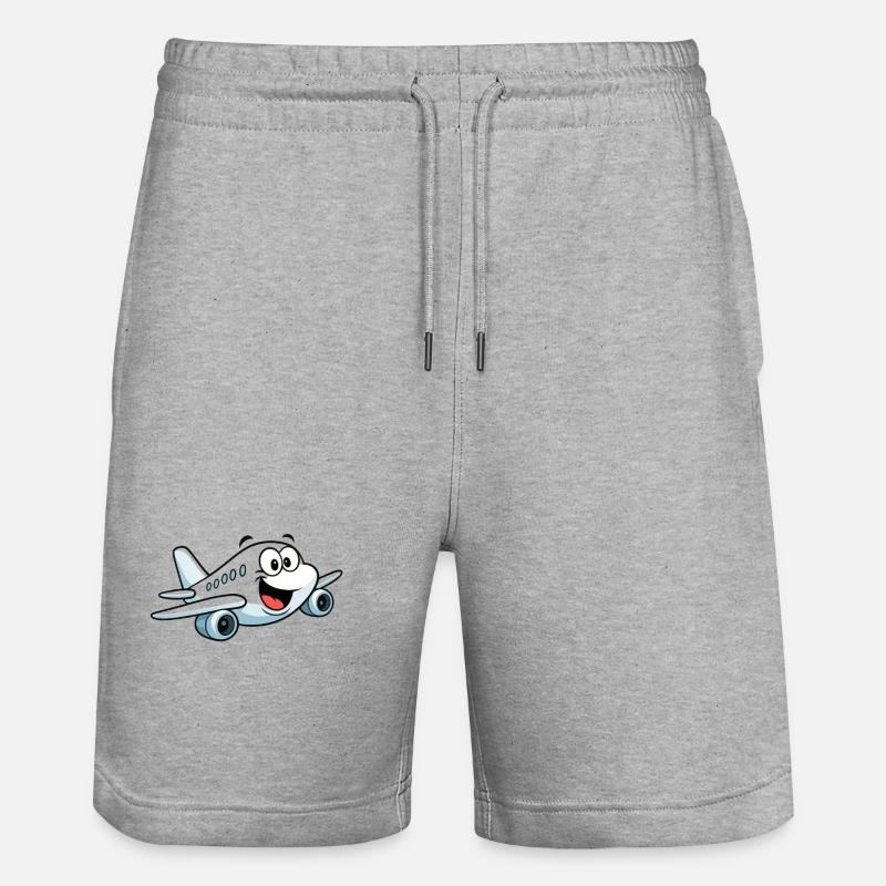 ChatGPT_Image_8 _Dez - Short de jogging bio TRAINER Stanley/Stella unisexe - gris chiné