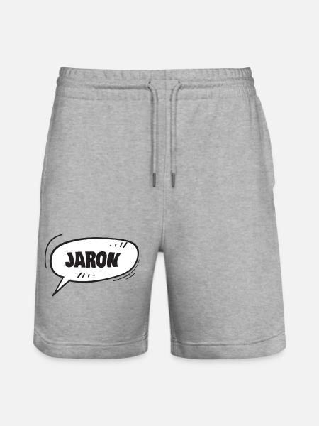 Cadeau pour Jaron - Short de jogging bio TRAINER Stanley/Stella unisexe - gris chiné