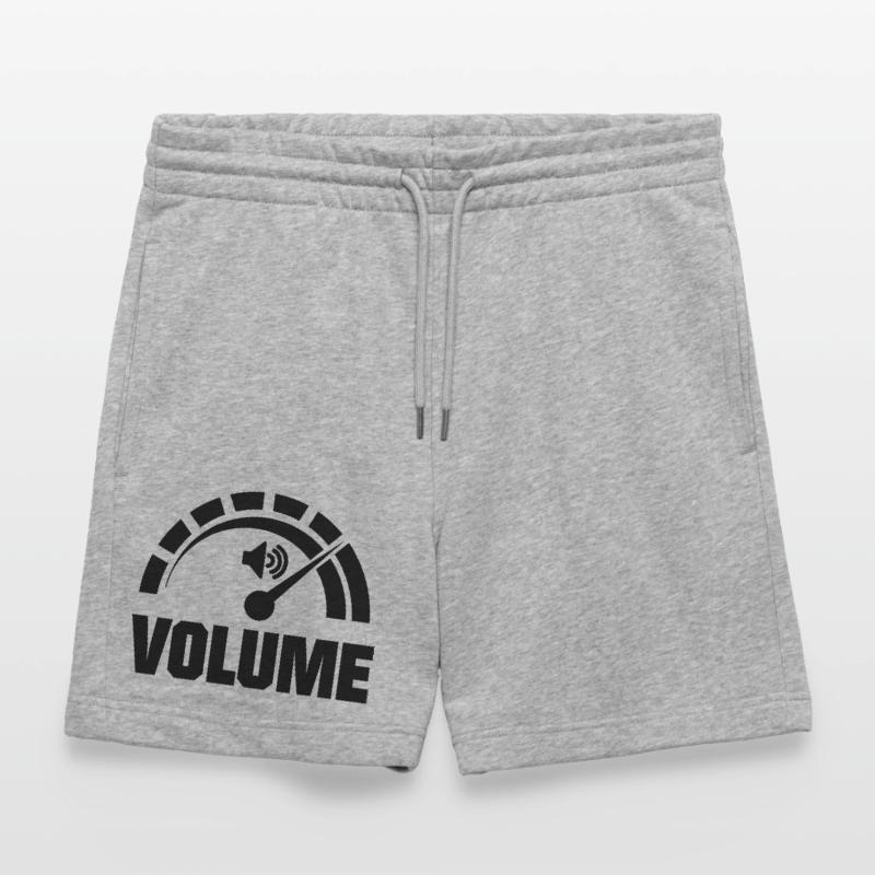 Volume knob pointer Stanley/Stella Trainer Unisex Organic Jogging Shorts