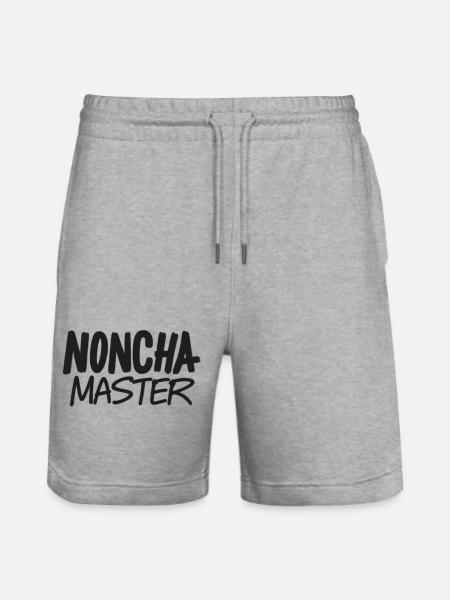 Noncha Maître - Short de jogging bio TRAINER Stanley/Stella unisexe - gris chiné