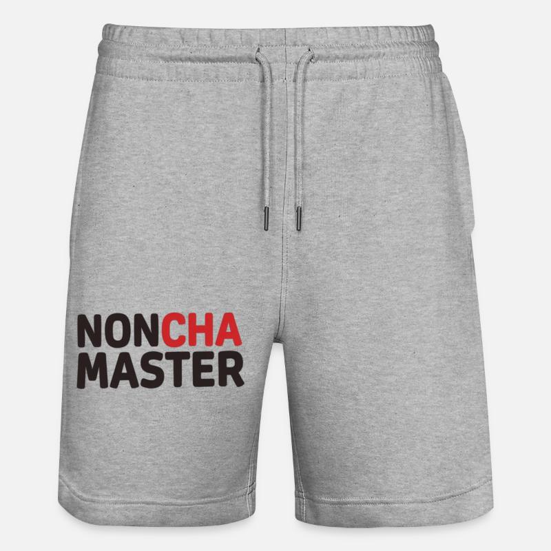 Noncha Master - Short de jogging bio TRAINER Stanley/Stella unisexe - gris chiné