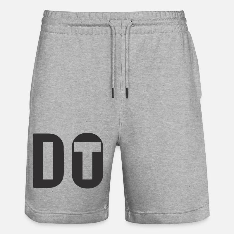 Fais-le, ne quitte pas l’obscurité - Short de jogging bio TRAINER Stanley/Stella unisexe - gris chiné