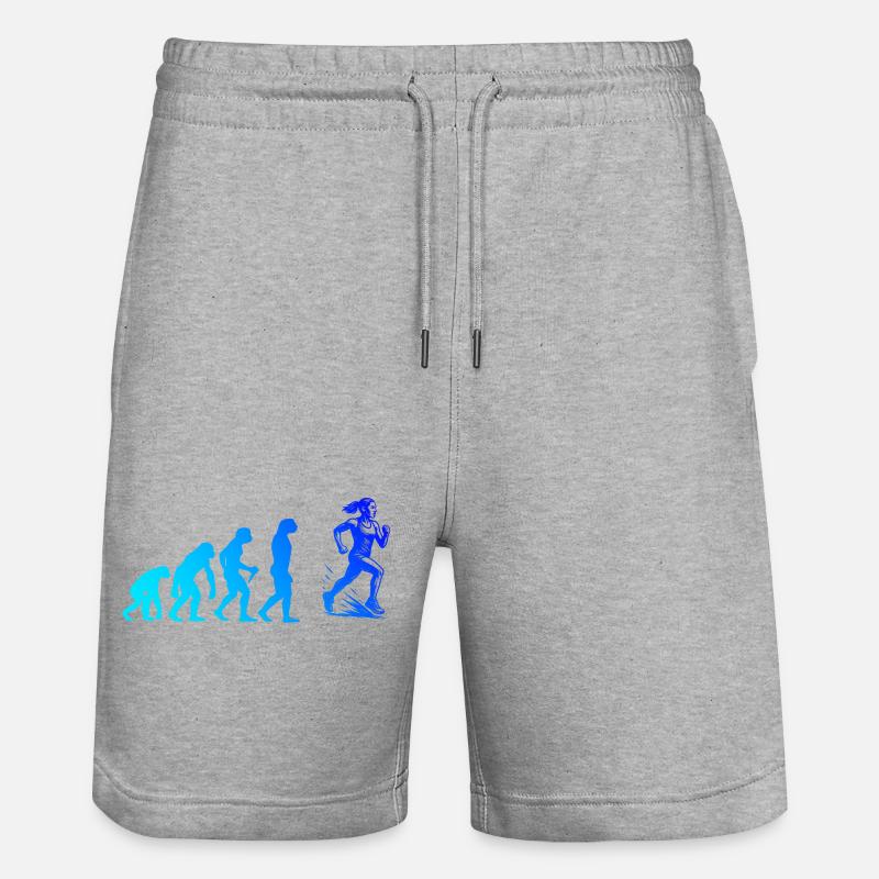 Déclaration directe - Short de jogging bio TRAINER Stanley/Stella unisexe - gris chiné