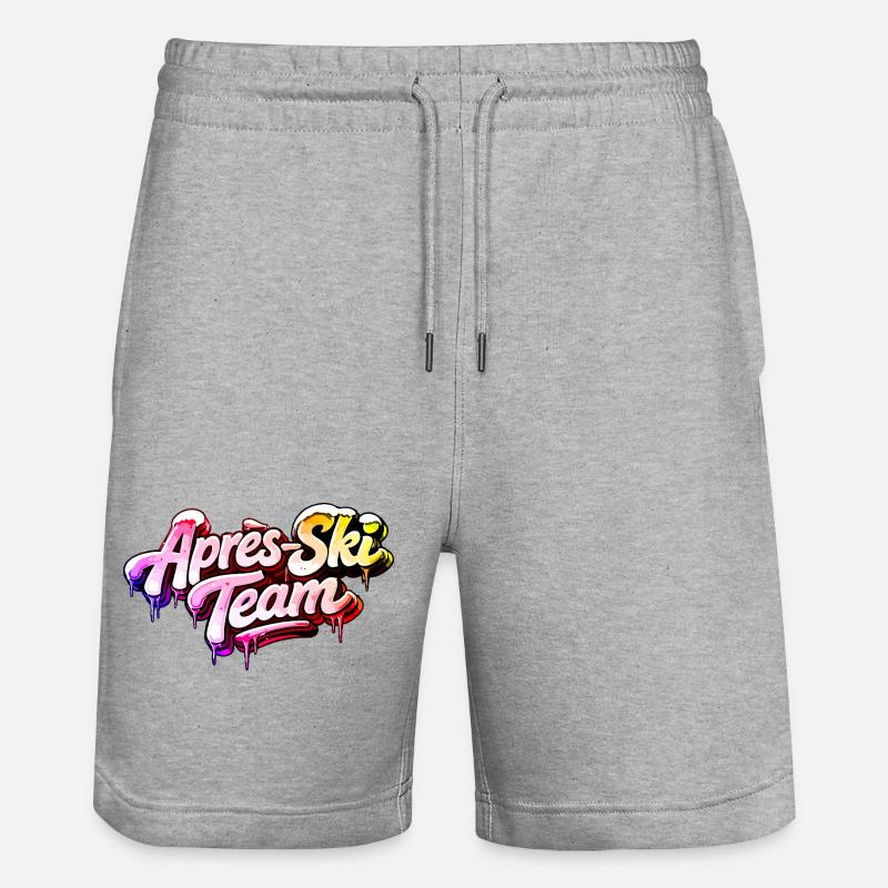 Équipe d’après-ski Bunt - Short de jogging bio TRAINER Stanley/Stella unisexe - gris chiné