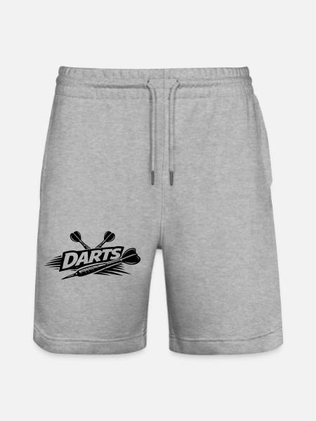 Fléchettes Dart - Short de jogging bio TRAINER Stanley/Stella unisexe - gris chiné