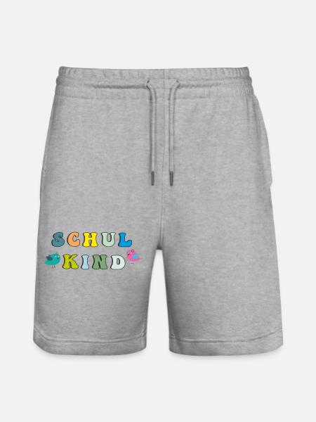 Écolier - Short de jogging bio TRAINER Stanley/Stella unisexe - gris chiné