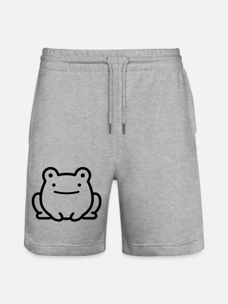 grenouille - Short de jogging bio TRAINER Stanley/Stella unisexe - gris chiné
