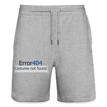 Fehler 404 - Stanley/Stella Unisex Bio Joggingshorts Trainer  - Grau meliert - Vorne - Nik (191cm) & Marisol (170cm)