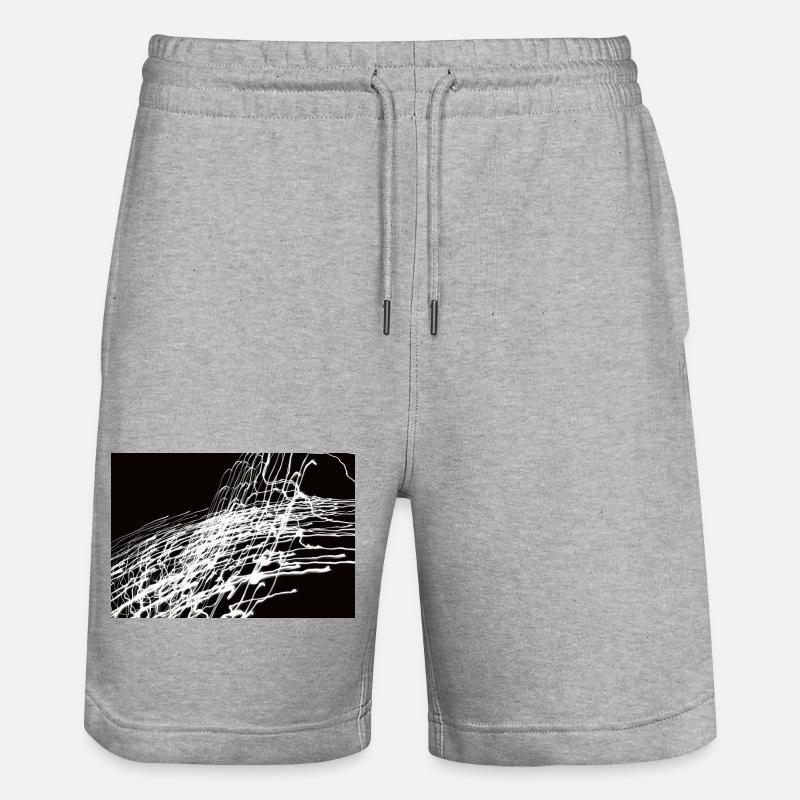 Lichtspiele 2 - Stanley/Stella Unisex Bio Joggingshorts Trainer  - Grau meliert