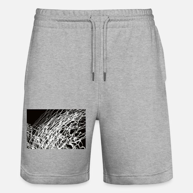 Lichtspiele 3 - Stanley/Stella Unisex Bio Joggingshorts Trainer  - Grau meliert