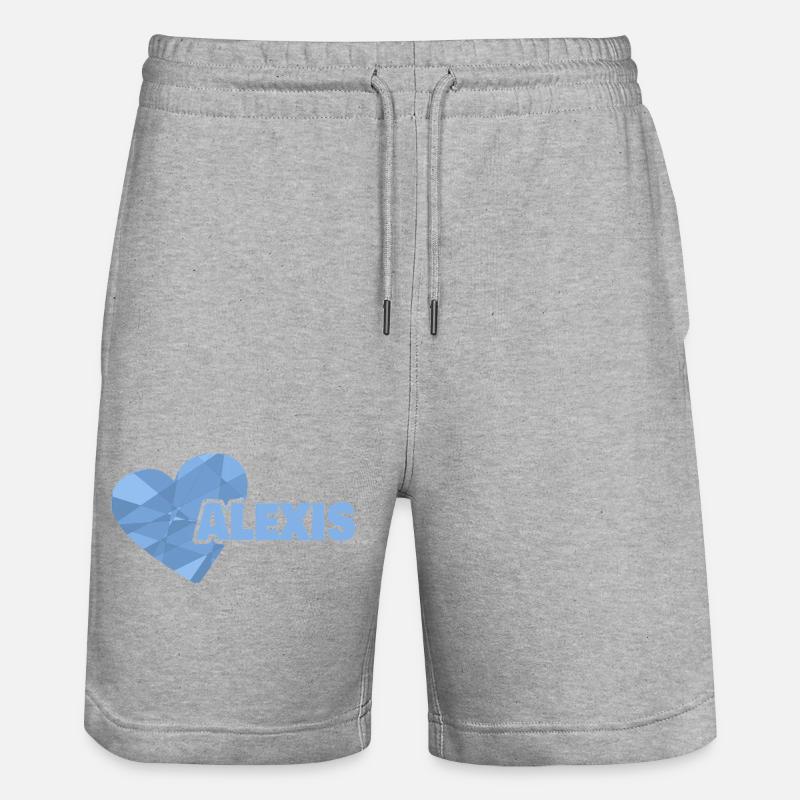 Maman Alexis - Short de jogging bio TRAINER Stanley/Stella unisexe - gris chiné