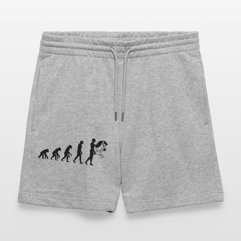 EVOLUTION HOBBYHORSING! STECKENPFERD LIEBE Stanley/Stella Unisex Bio Joggingshorts Trainer 