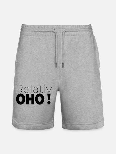 Relativement oho - Short de jogging bio TRAINER Stanley/Stella unisexe - gris chiné