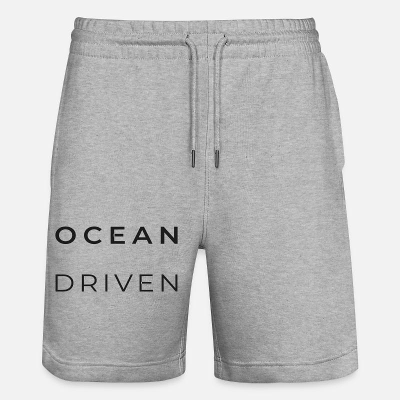 OCEAN DRIVER - Short de jogging bio TRAINER Stanley/Stella unisexe - gris chiné