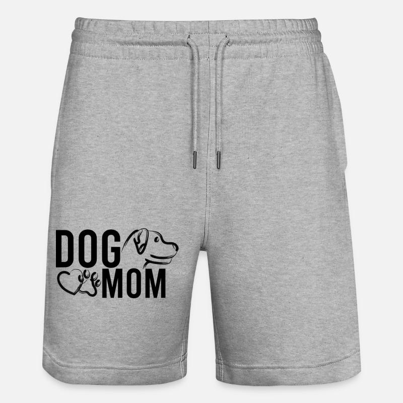 Conception de maman chien - Short de jogging bio TRAINER Stanley/Stella unisexe - gris chiné