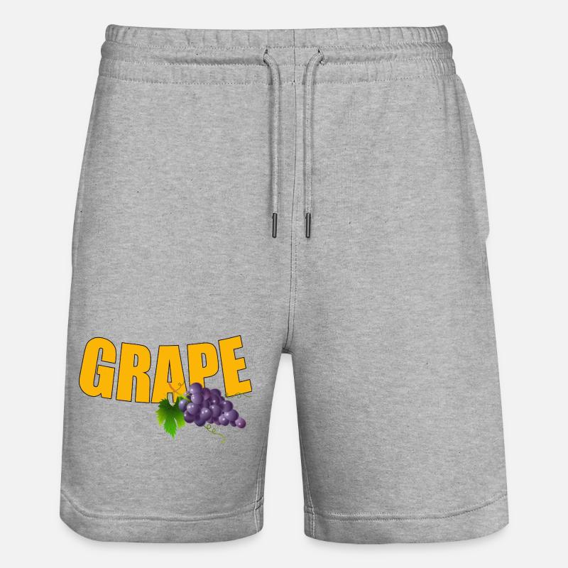 RAIN - Short de jogging bio TRAINER Stanley/Stella unisexe - gris chiné