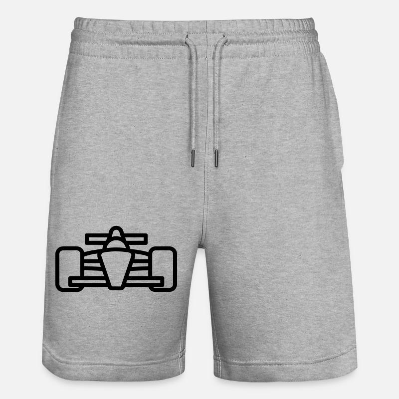 voiture de course - Short de jogging bio TRAINER Stanley/Stella unisexe - gris chiné