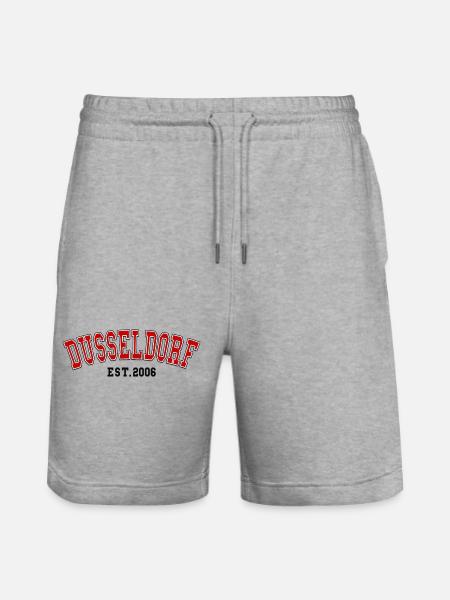 Dusseldorf Est. 2006 - Stanley/Stella Trainer Unisex Organic Jogging Shorts - heather grey