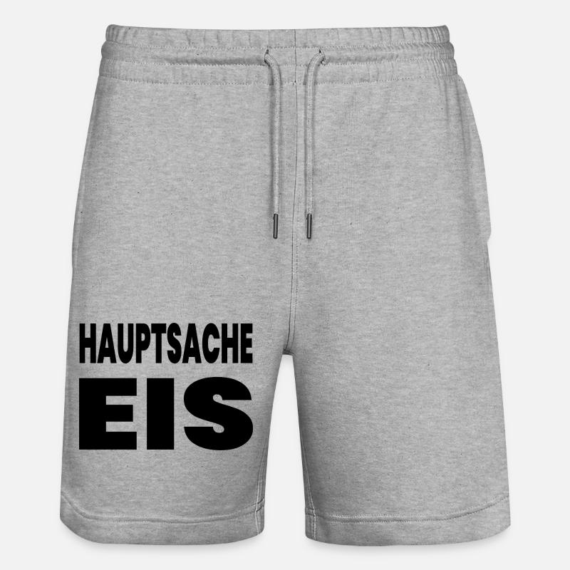 Glace - Short de jogging bio TRAINER Stanley/Stella unisexe - gris chiné