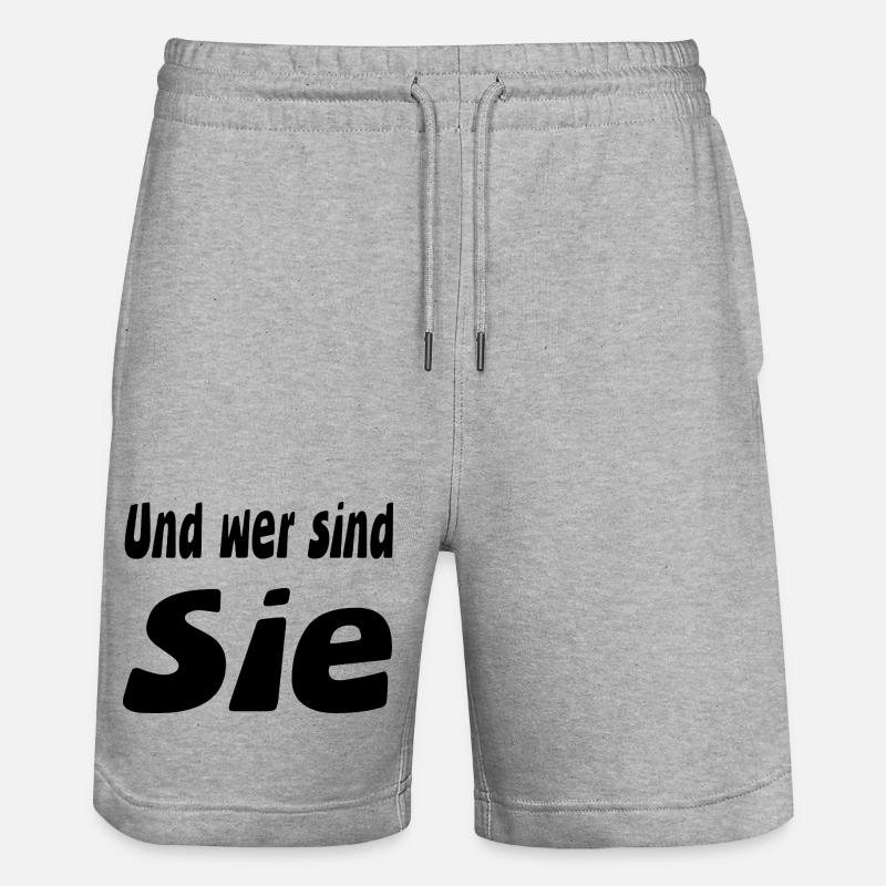 ils - Short de jogging bio TRAINER Stanley/Stella unisexe - gris chiné