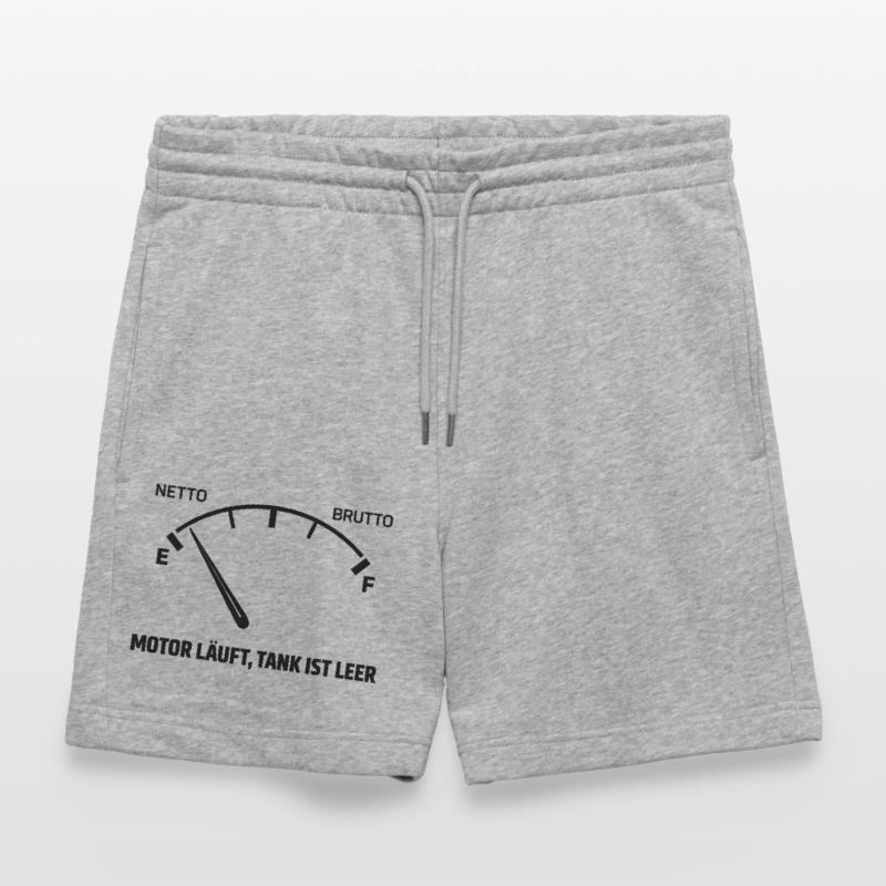 Engine runs tank empty Stanley/Stella Trainer Unisex Organic Jogging Shorts