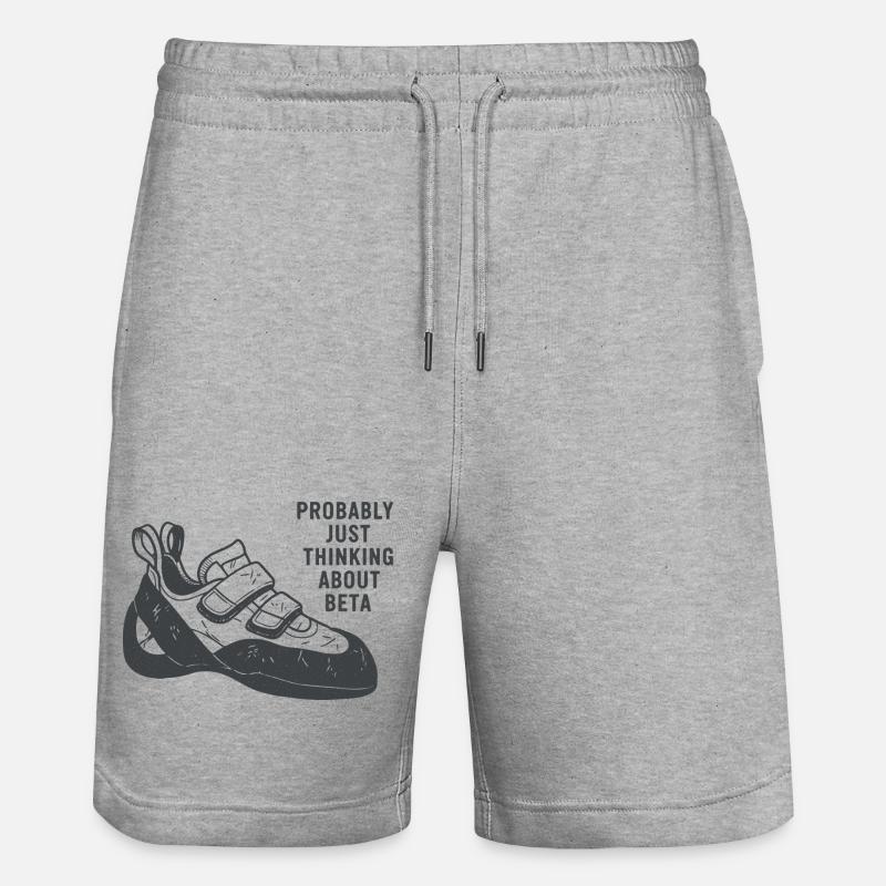 T-shirt Basket Beta Thought - Short de jogging bio TRAINER Stanley/Stella unisexe - gris chiné