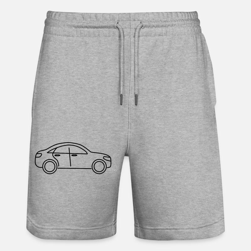Conception de voiture - Short de jogging bio TRAINER Stanley/Stella unisexe - gris chiné
