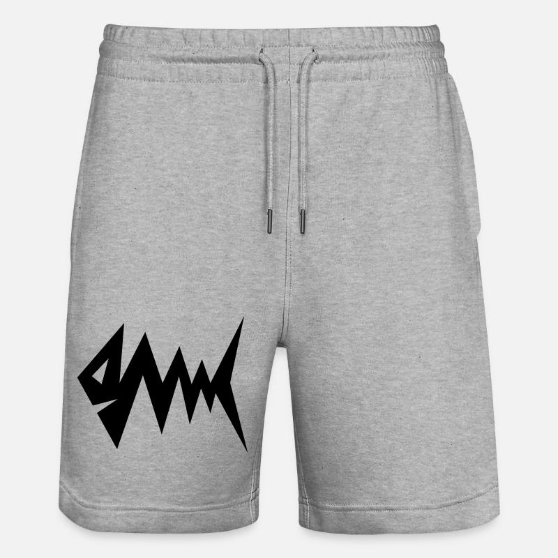 Blitzfish - Short de jogging bio TRAINER Stanley/Stella unisexe - gris chiné