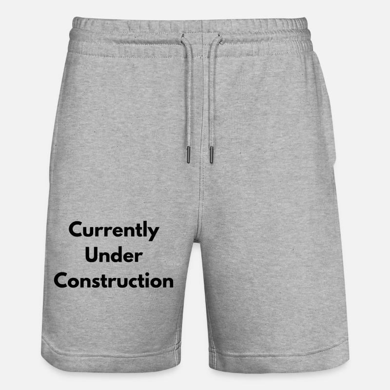 Currently under construction - Short de jogging bio TRAINER Stanley/Stella unisexe - gris chiné