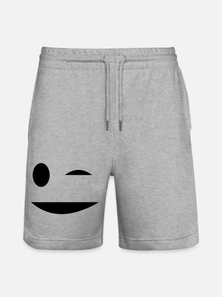 Petzauge - Stanley/Stella Trainer Unisex Organic Jogging Shorts - heather grey