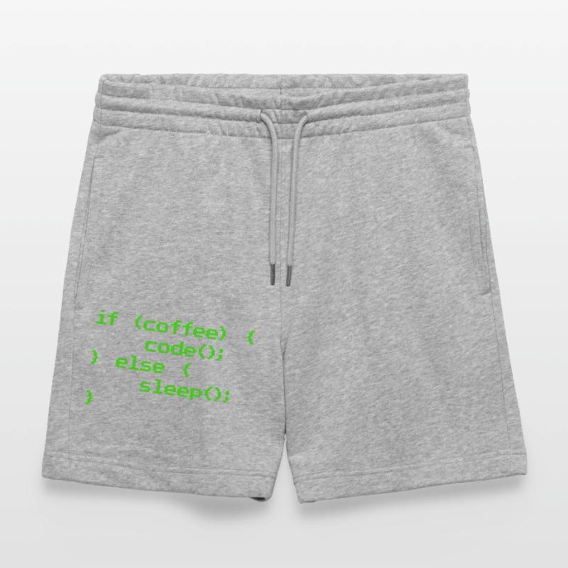 No Coffee No Code Programmeur Informaticien Short de jogging bio TRAINER Stanley/Stella unisexe