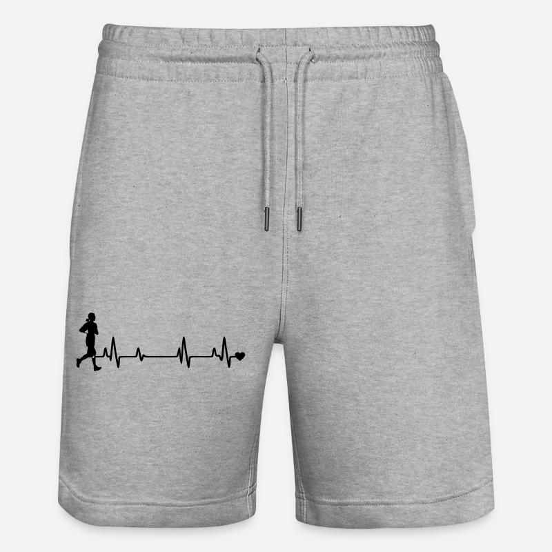 Joggeur - Short de jogging bio TRAINER Stanley/Stella unisexe - gris chiné