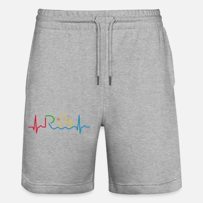 Enfin, pension - retraite - retraite - Short de jogging bio TRAINER Stanley/Stella unisexe - gris chiné