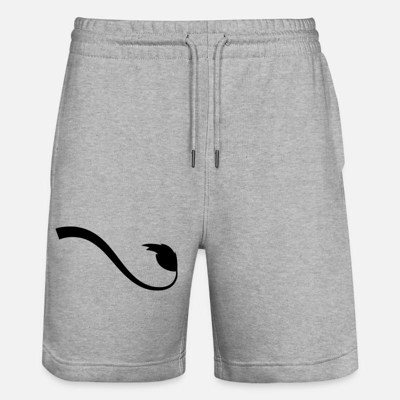 Queue de lion - Short de jogging bio TRAINER Stanley/Stella unisexe - gris chiné