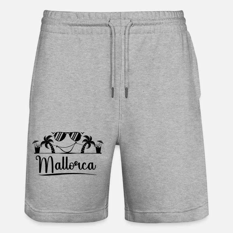 Majorque - Short de jogging bio TRAINER Stanley/Stella unisexe - gris chiné