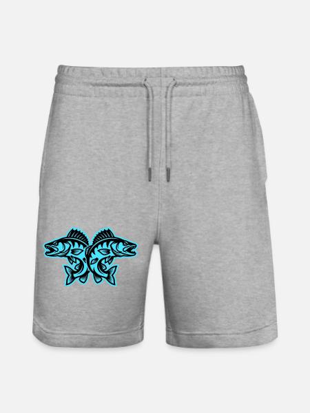Brochet - Short de jogging bio TRAINER Stanley/Stella unisexe - gris chiné
