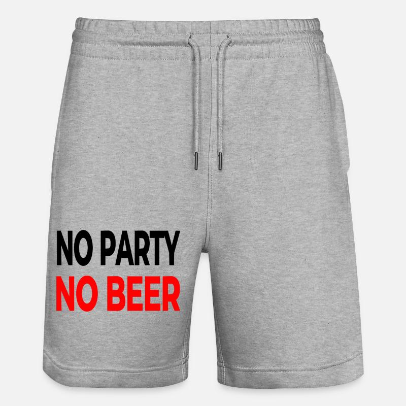 Parti - Short de jogging bio TRAINER Stanley/Stella unisexe - gris chiné