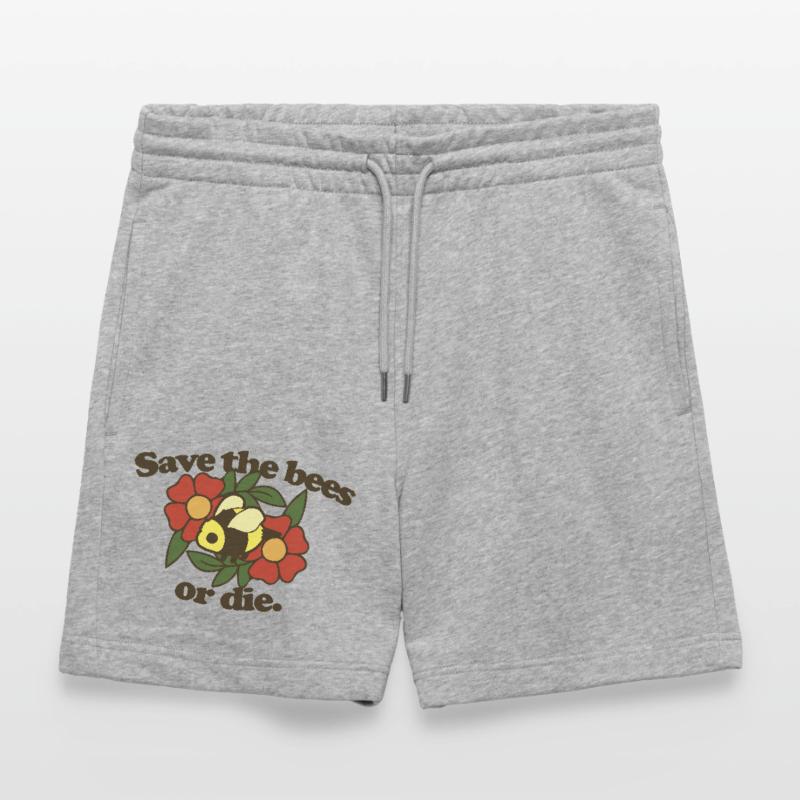 Rette die Bienen oder stirb Stanley/Stella Unisex Bio Joggingshorts Trainer 